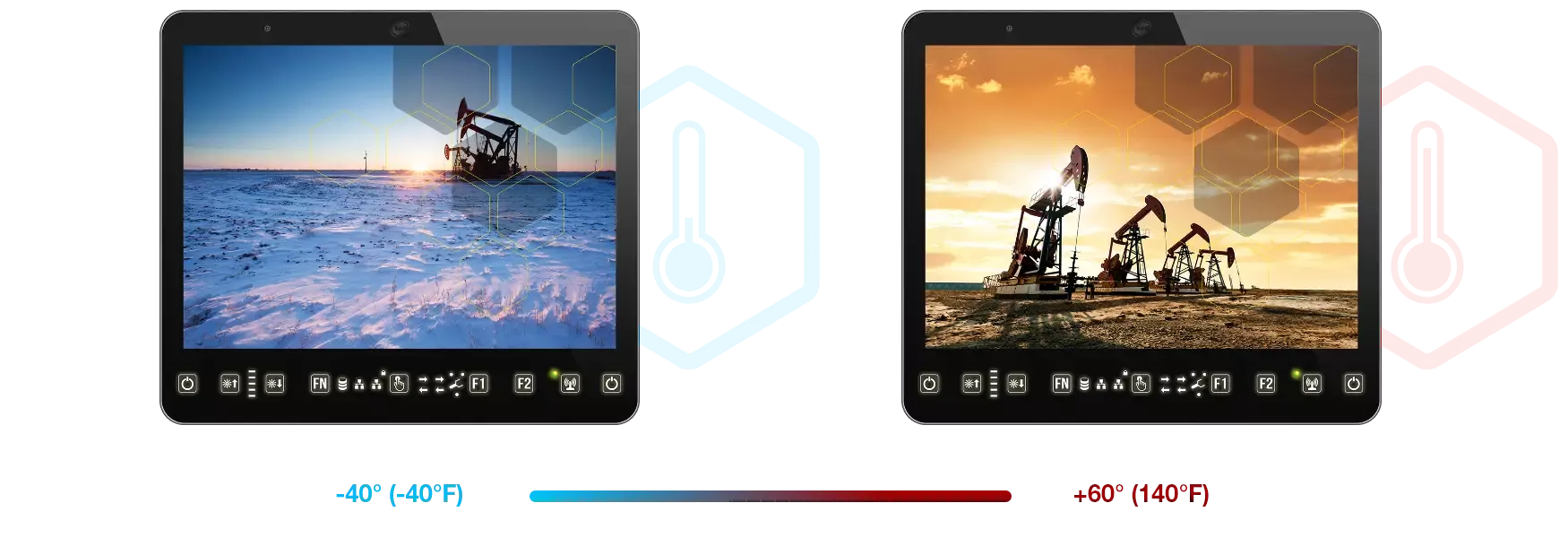 Wide Operating Temperature